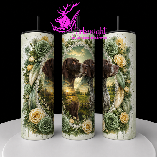 Gourde sur commande - Collection Boho 2026 - Double Exposition ♡ Portrait ♡ Caleb & Marley