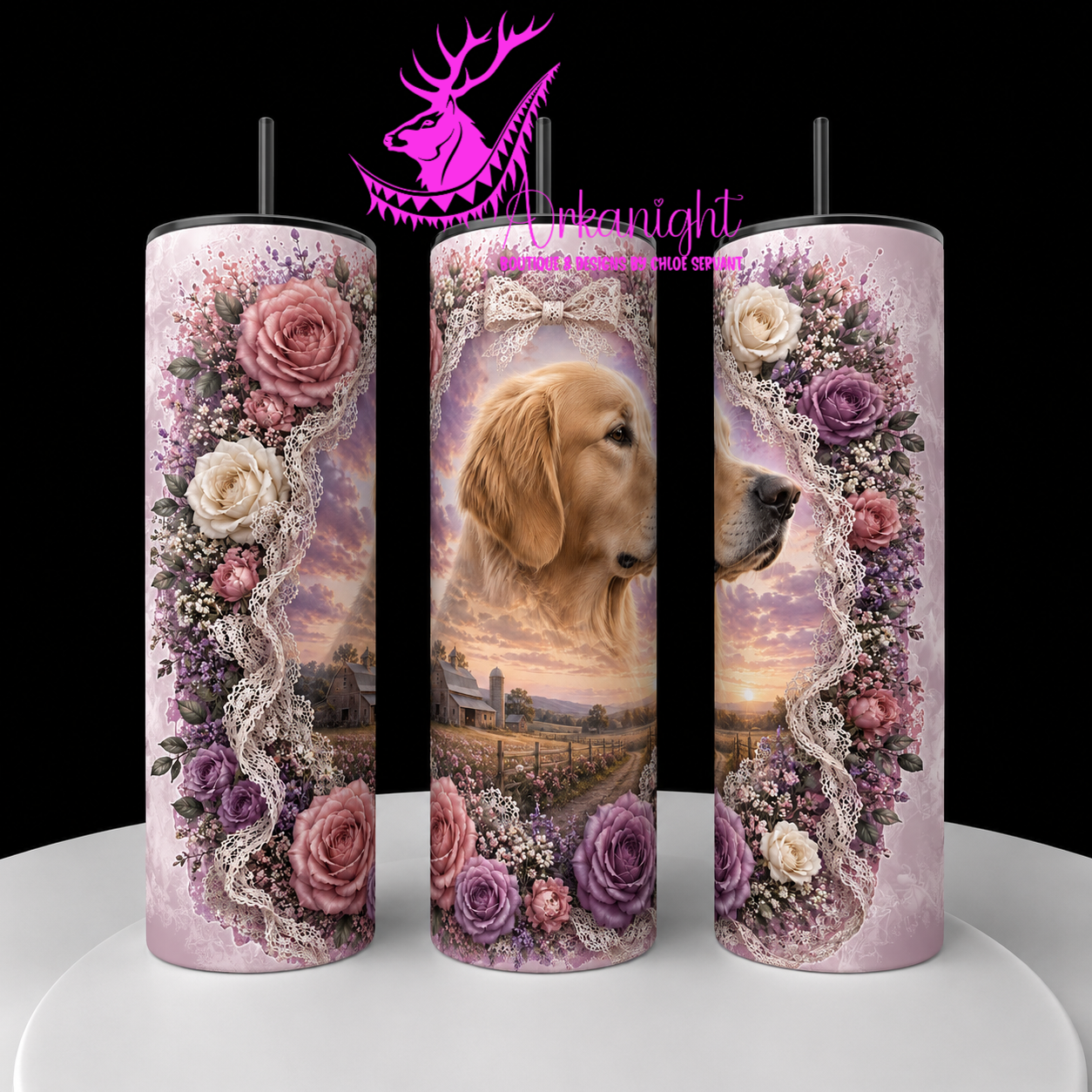 Gourde sur commande - Collection Boho 2026 - Double Exposition ♡ Portrait ♡ Charly