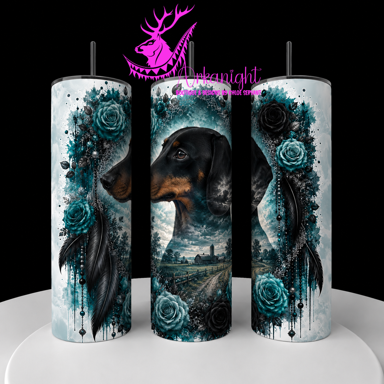 Numérique - Collection Boho 2026 -   Double Exposition ♡ Portrait ♡ Turbo