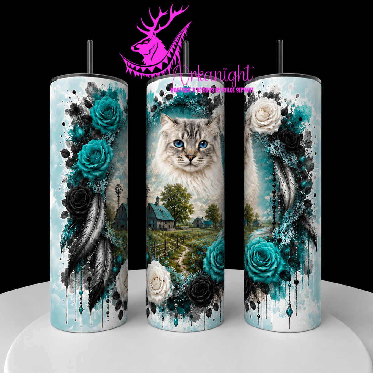 Numérique - Collection Boho 2026 -   Double Exposition ♡ Portrait ♡ Simba