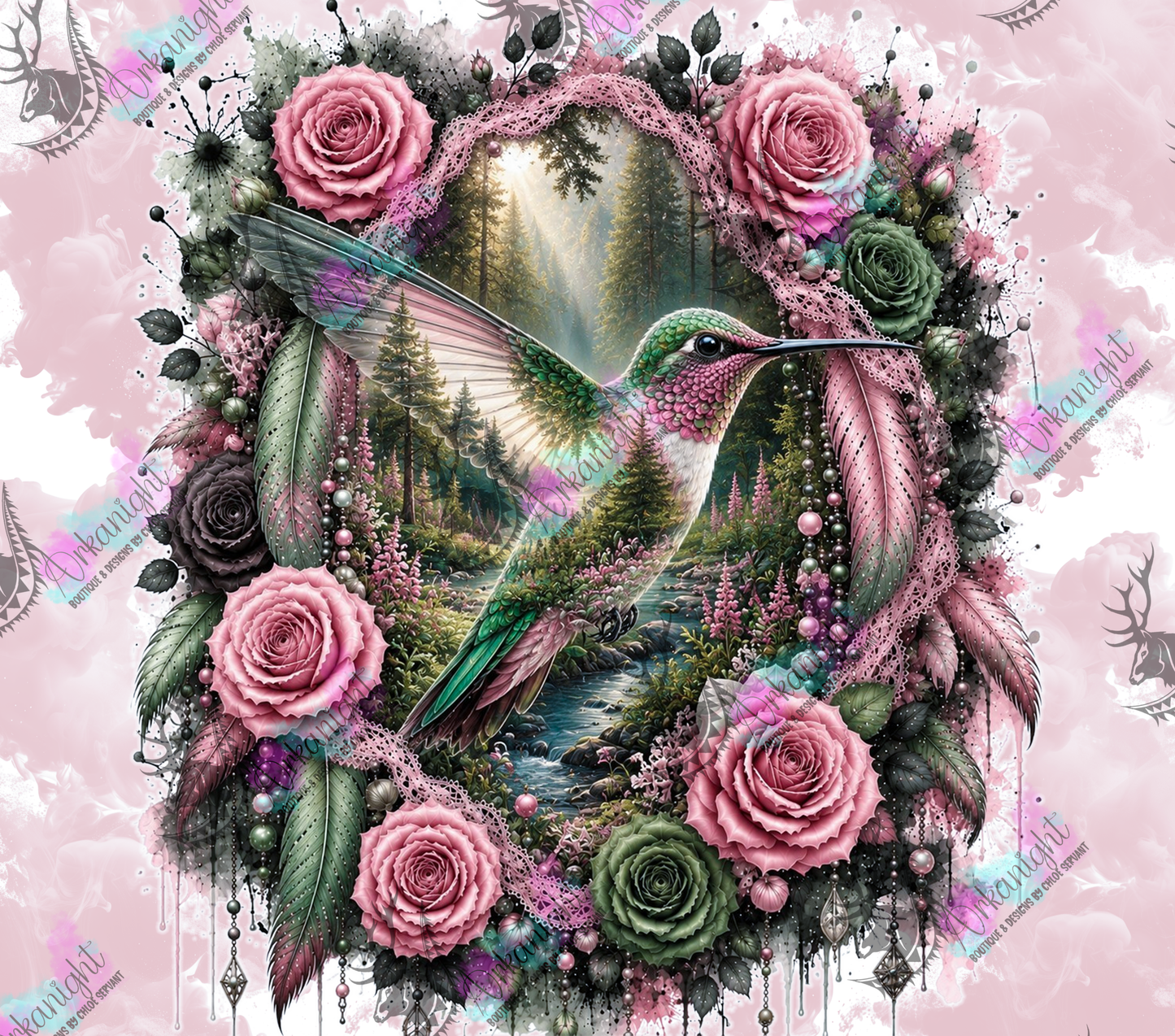 Numérique - Collection Boho 2026 -   Double Exposition ♡ Colibris