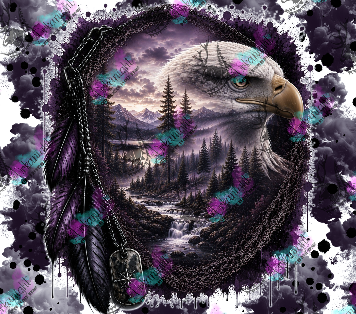 Numérique - Collection Boho 2026 -   Double Exposition ♡ Version masculine ♡ Aigle