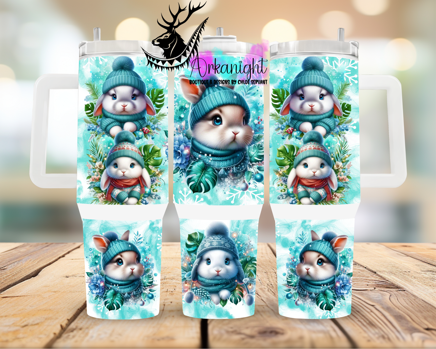 Numérique 40 oz ♡ Collection Hiver ♡ Lapin