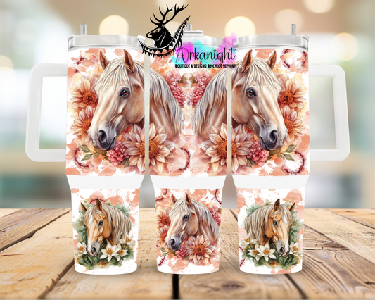 Numérique 40 oz ♡ Collection Realism ♡ Cheval Palomino