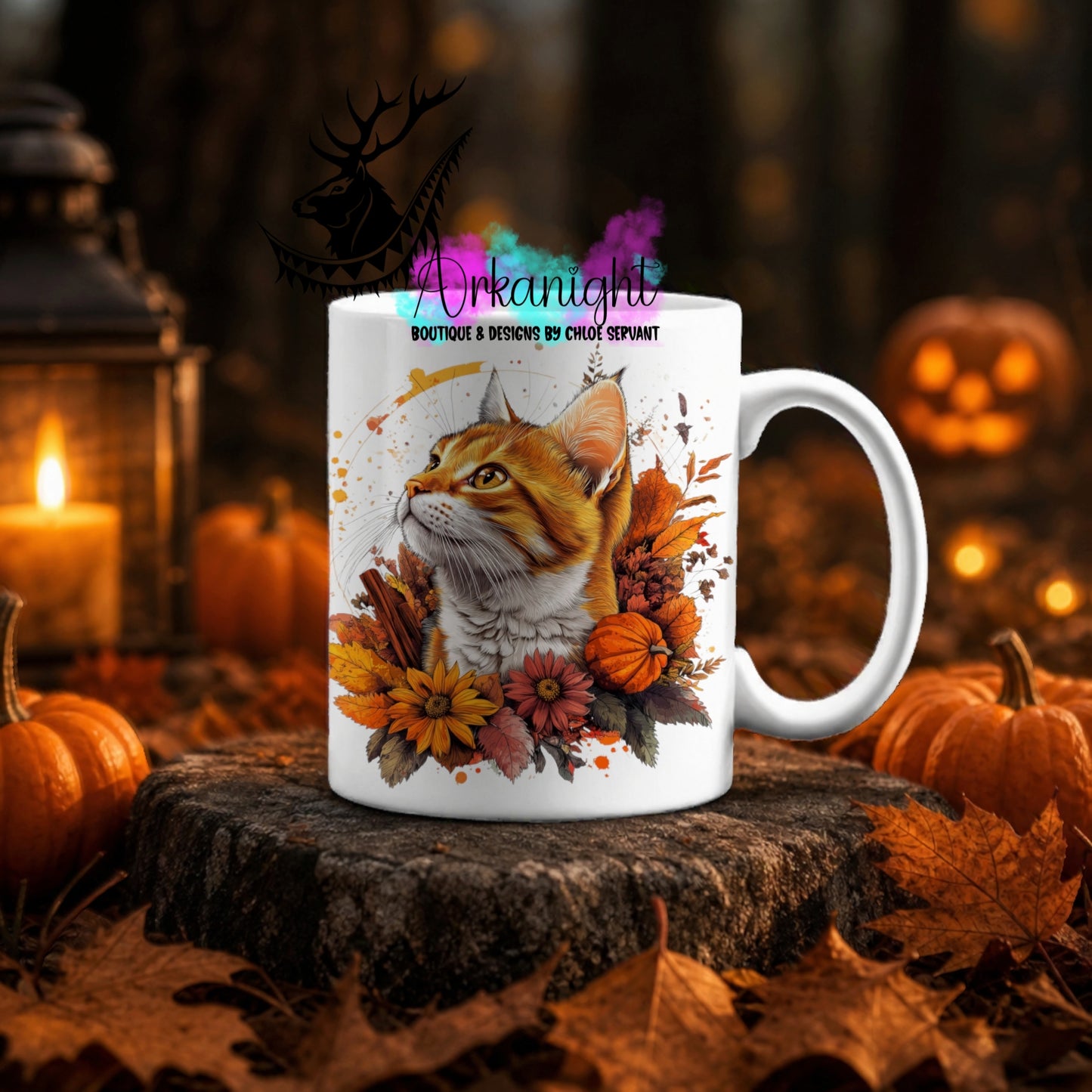 Numérique - Tasse en céramique - Collection Automne ♡ Chat - 05