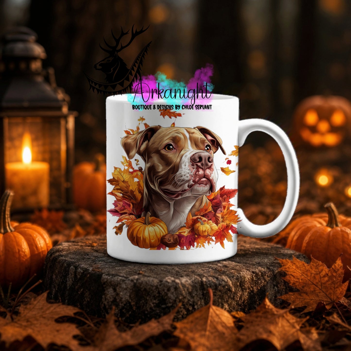Numérique - Tasse en céramique - Collection Automne ♡ Pittbull