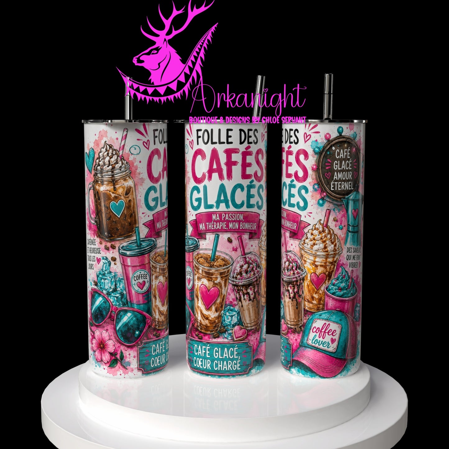 Gourde sur commande - Collection Occupation & Passion - Cafés Glacés