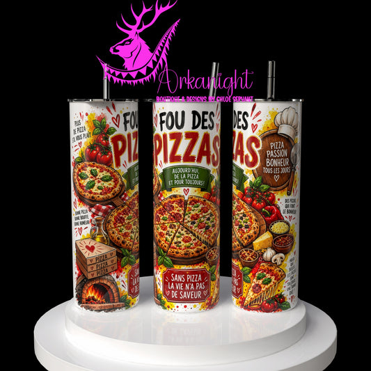 Gourde sur commande - Collection Occupation & Passion - Fou Des Pizzas