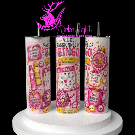 Gourde sur commande - Collection Occupation & Passion - Bingo