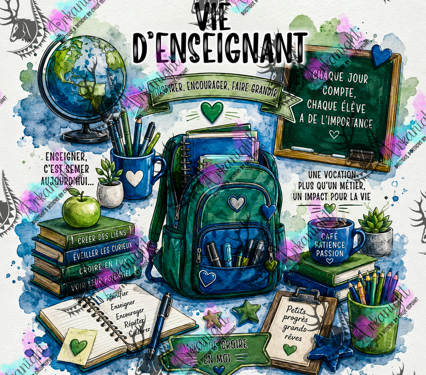Numérique - Collection Occupation & Passion - Vie d'enseignant