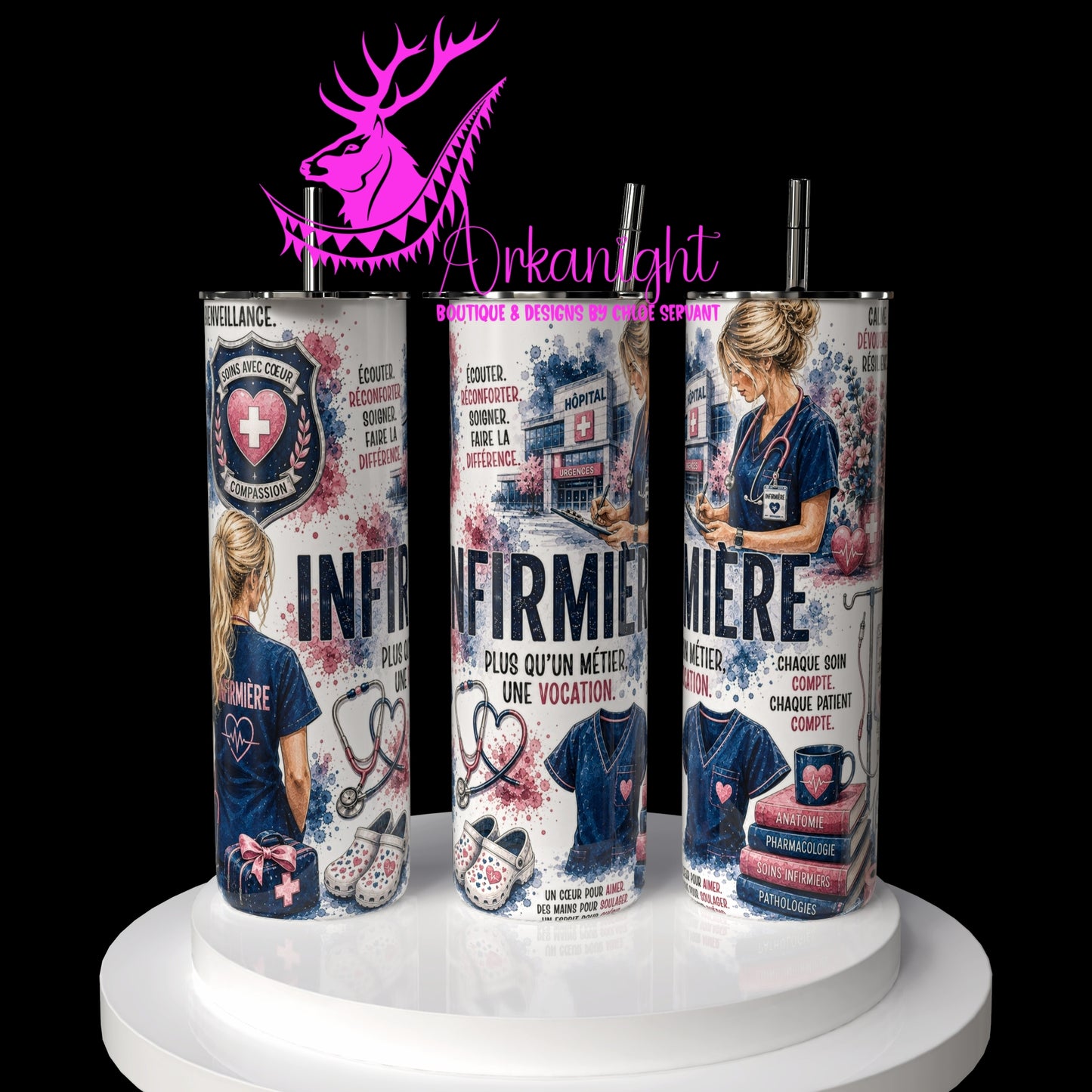 Numérique - Collection Occupation & Passion - Infirmière Blonde