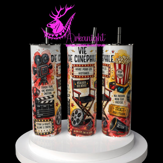 Gourde sur commande - Collection Occupation & Passion - Vie de Cinéphile