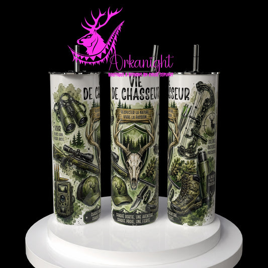 Gourde sur commande - Collection Occupation & Passion - Vie de chasseur