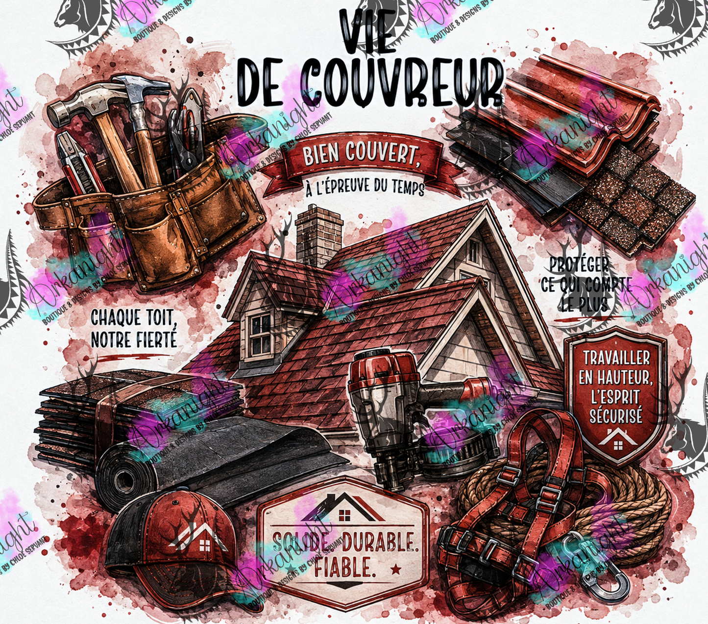 Numérique - Collection Occupation & Passion - Vie de Couvreur