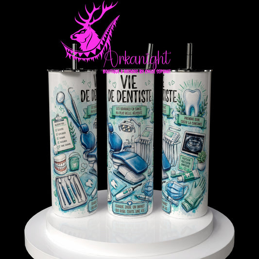Gourde sur commande - Collection Occupation & Passion - Vie de Dentiste