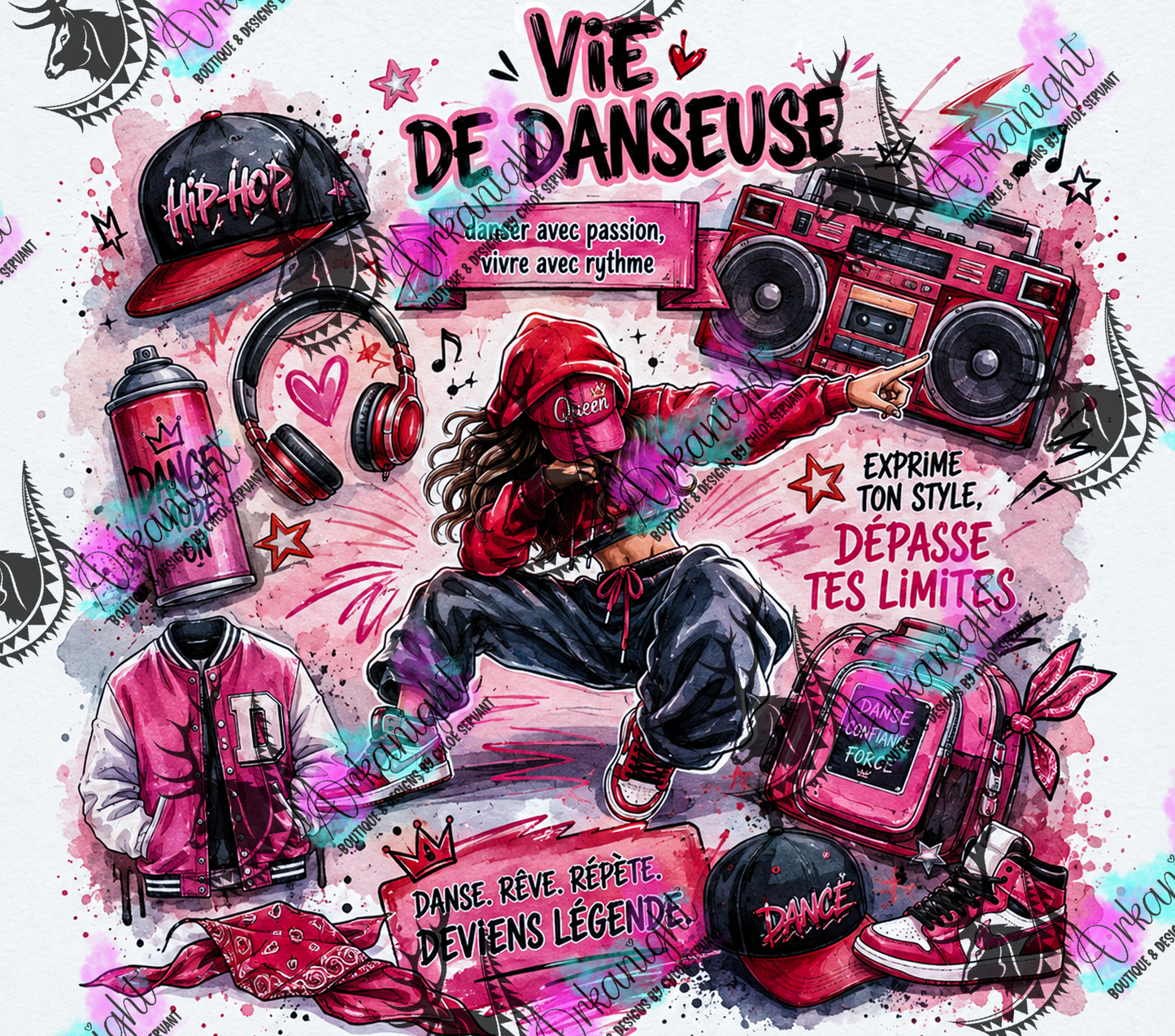 Numérique - Collection Occupation & Passion - Vie de Danseuse - Hip Hop