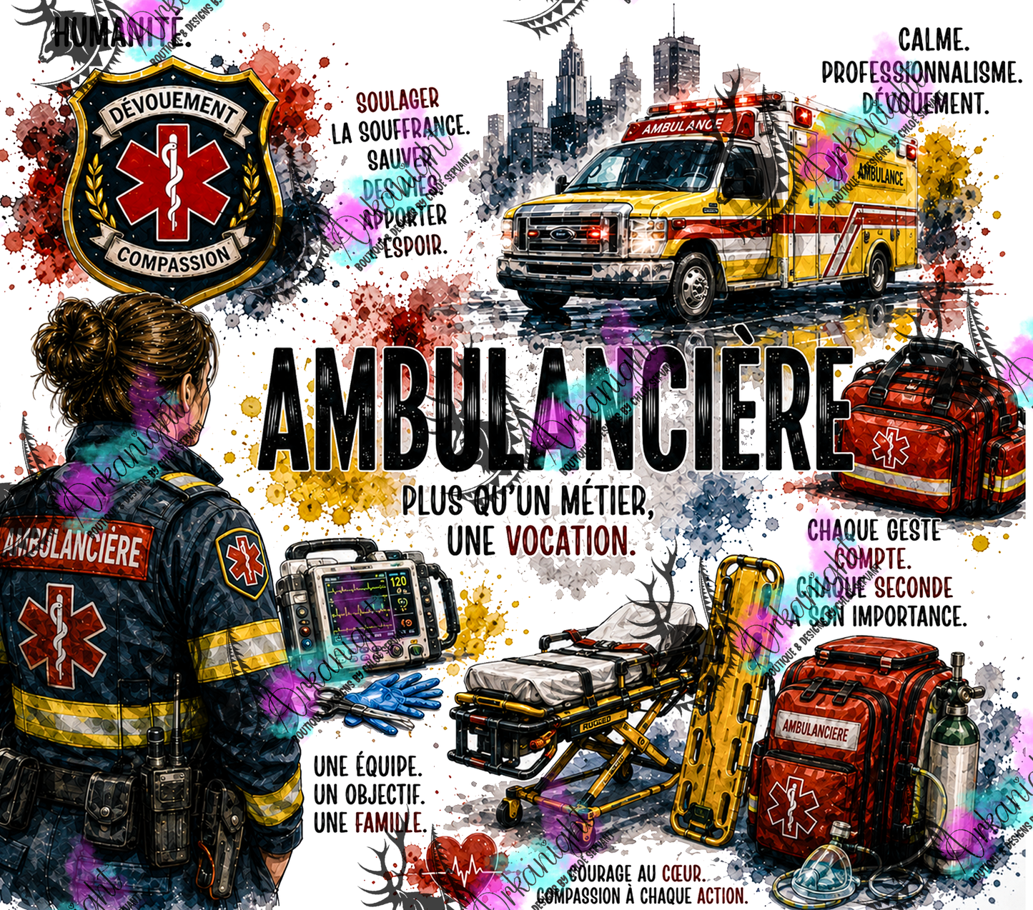 Numérique - Collection Occupation & Passion - Ambulancier