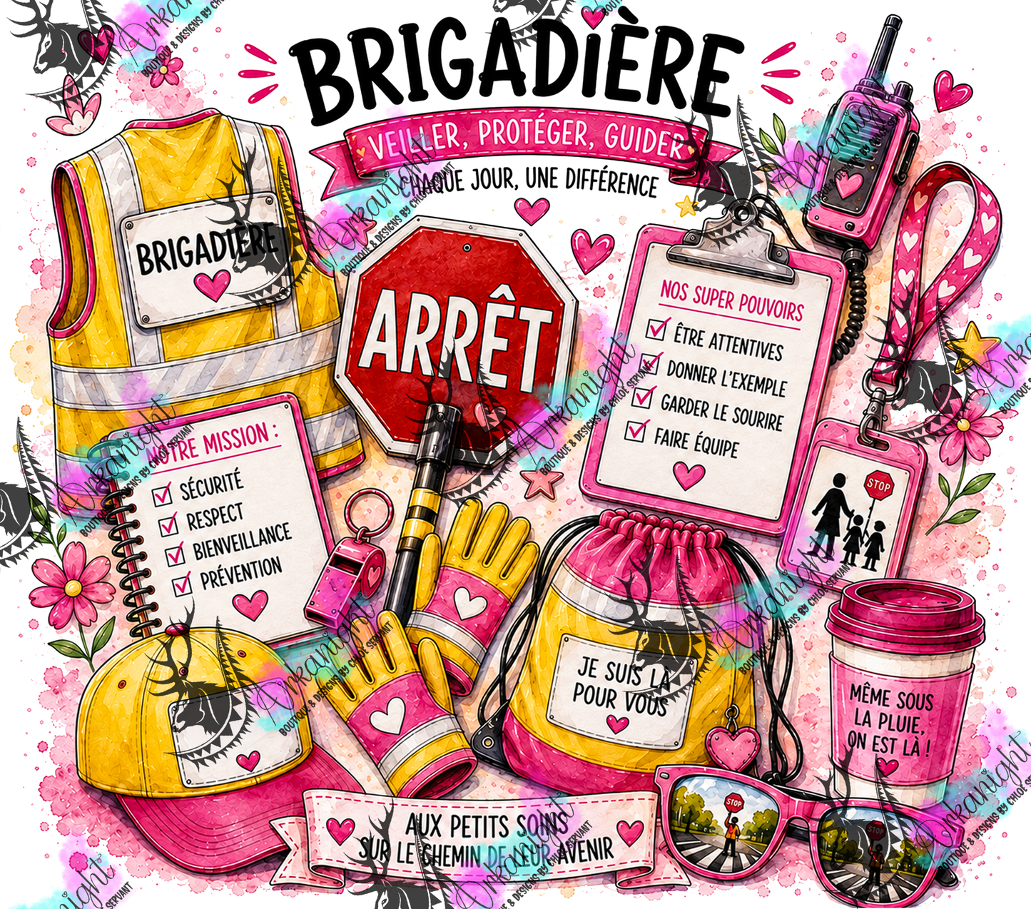 Numérique - Collection Occupation & Passion - Brigadière