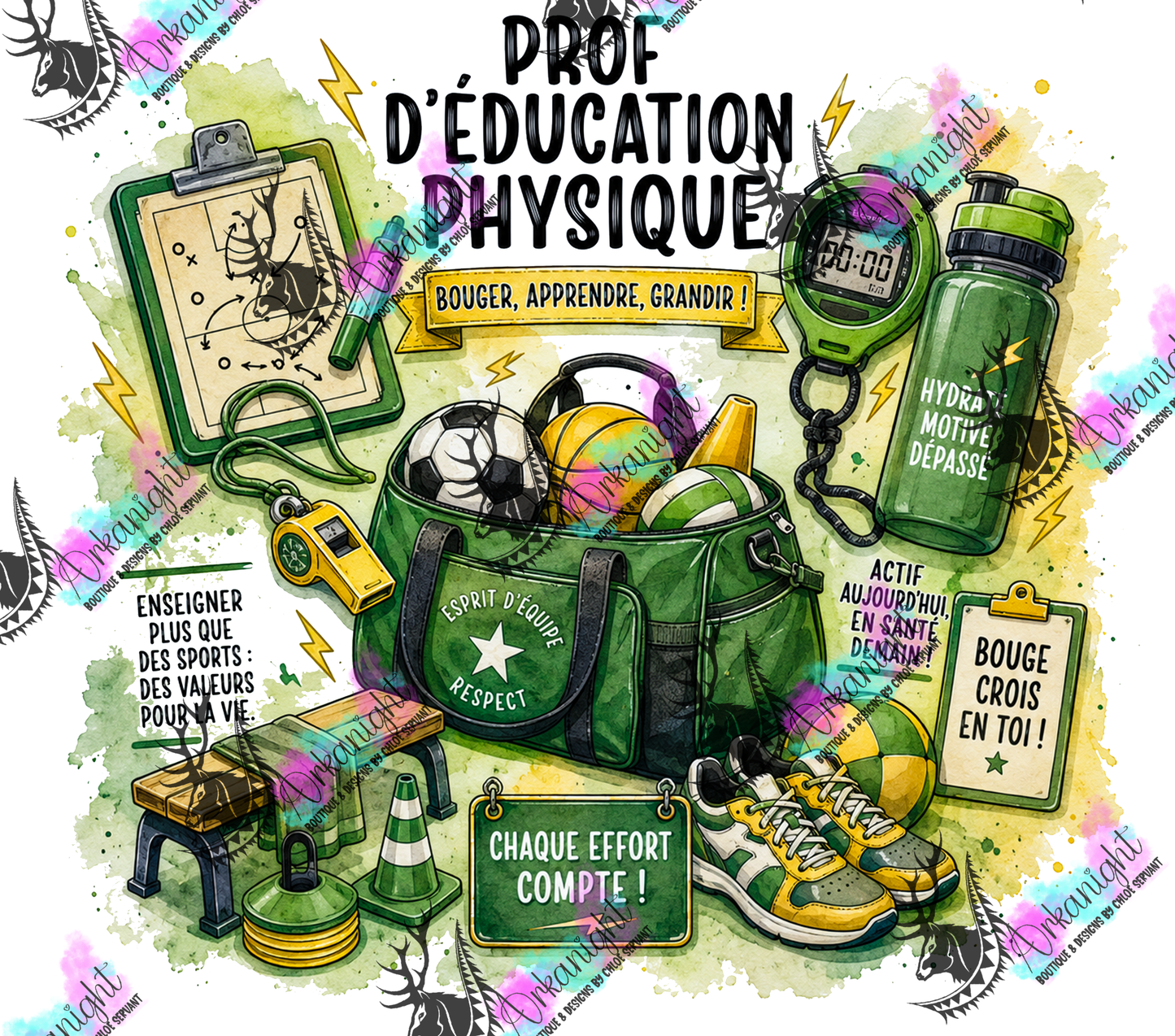 Numérique - Collection Occupation & Passion - Prof d'éducation physique