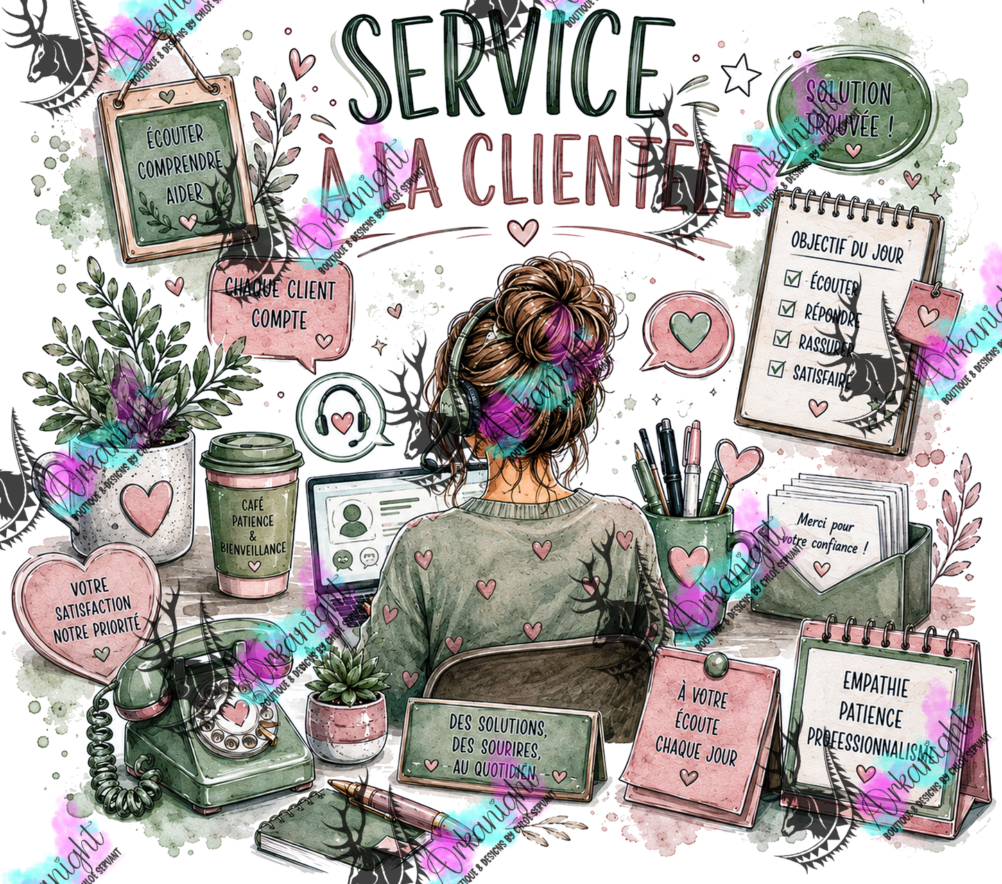 Numérique - Collection Occupation & Passion - Service à la clientèle