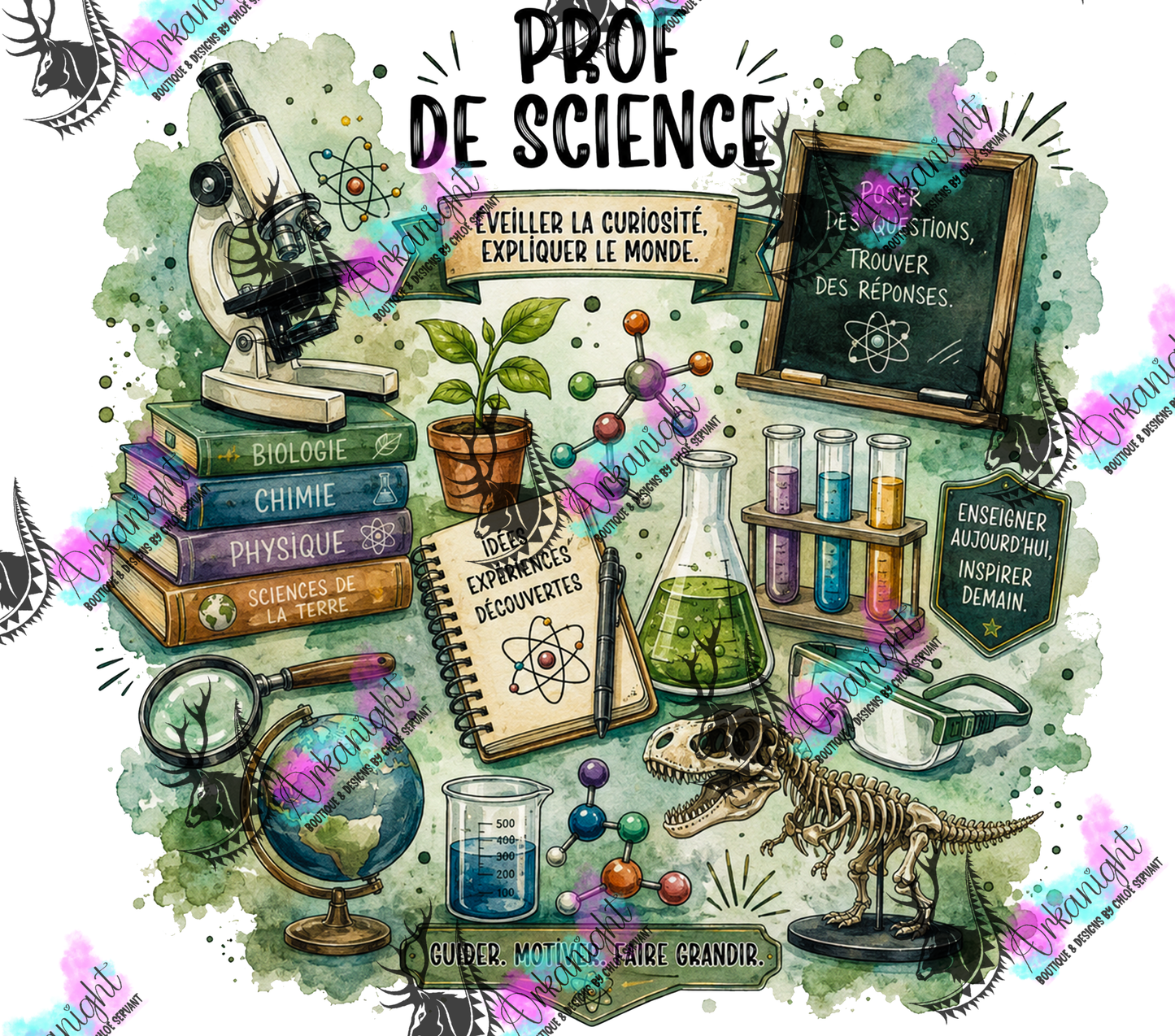 Numérique - Collection Occupation & Passion - Prof de Science