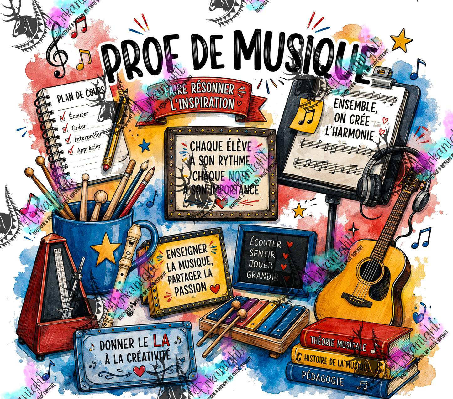 Numérique - Collection Occupation & Passion - Prof de Musique