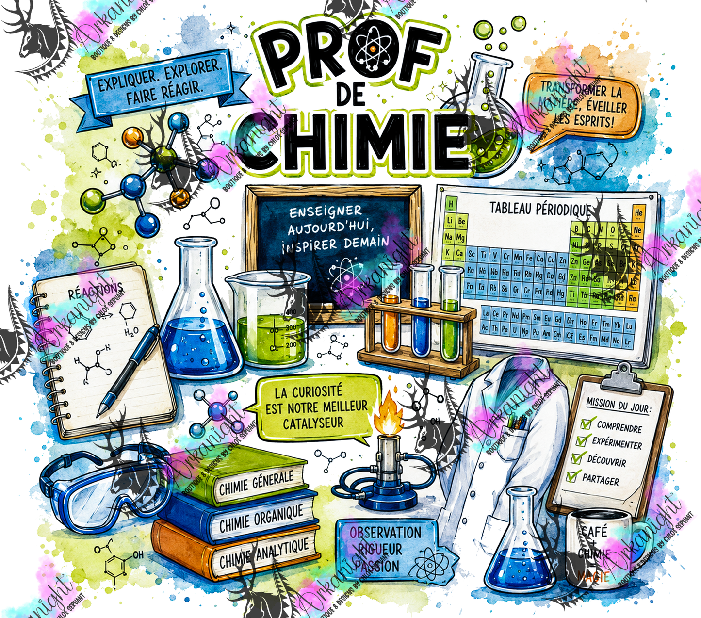 Numérique - Collection Occupation & Passion - Prof de Chimie
