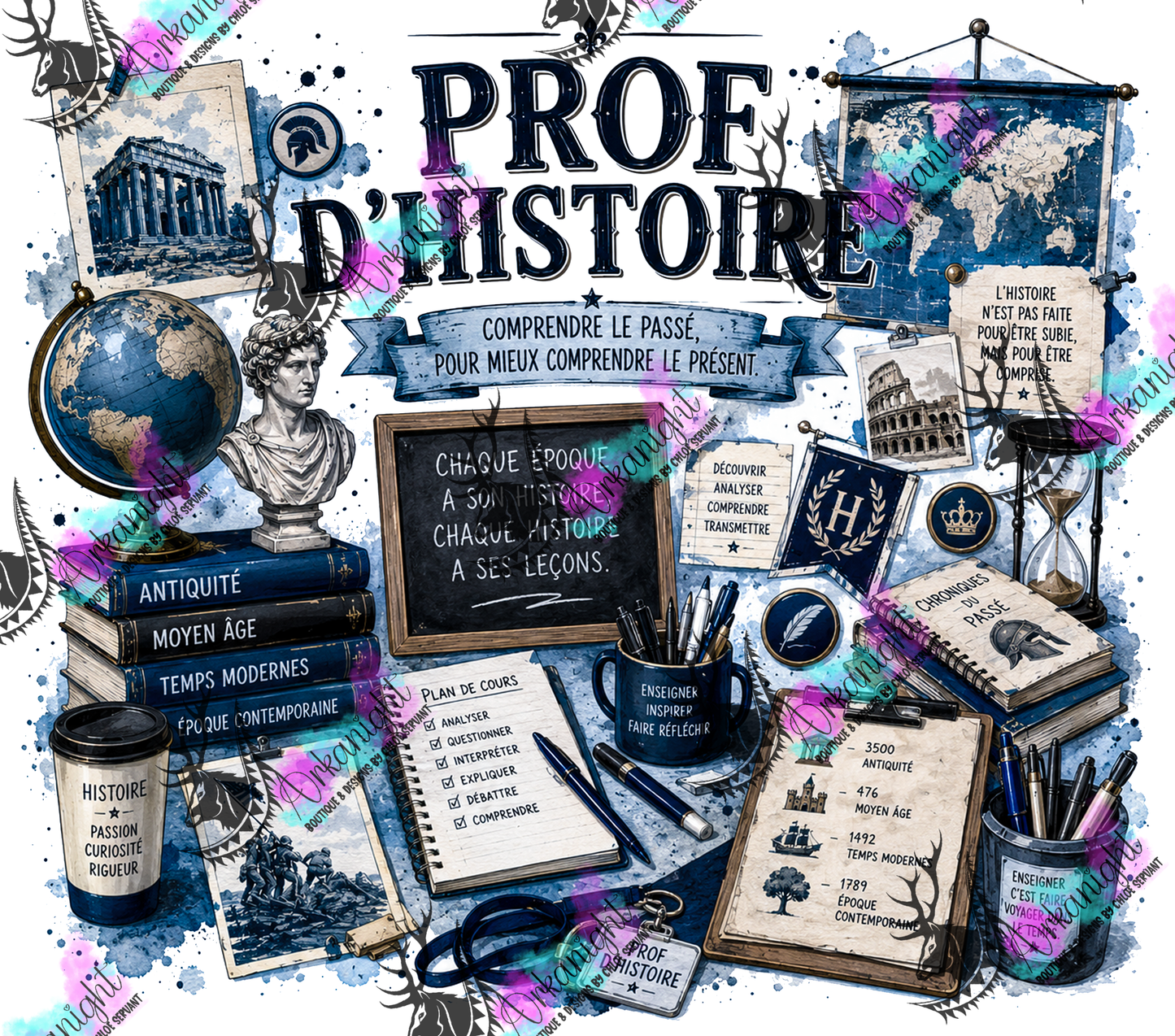 Numérique - Collection Occupation & Passion - Prof d'histoire
