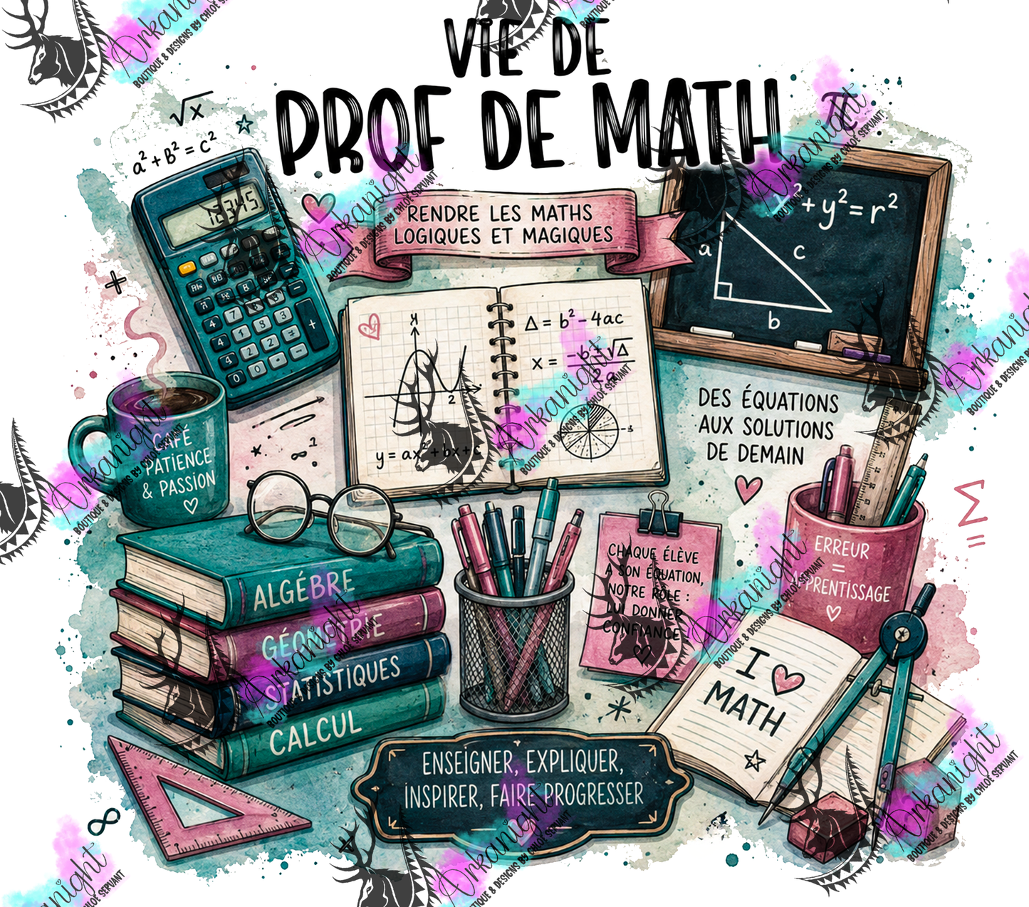 Numérique - Collection Occupation & Passion - Vie de Prof de Math