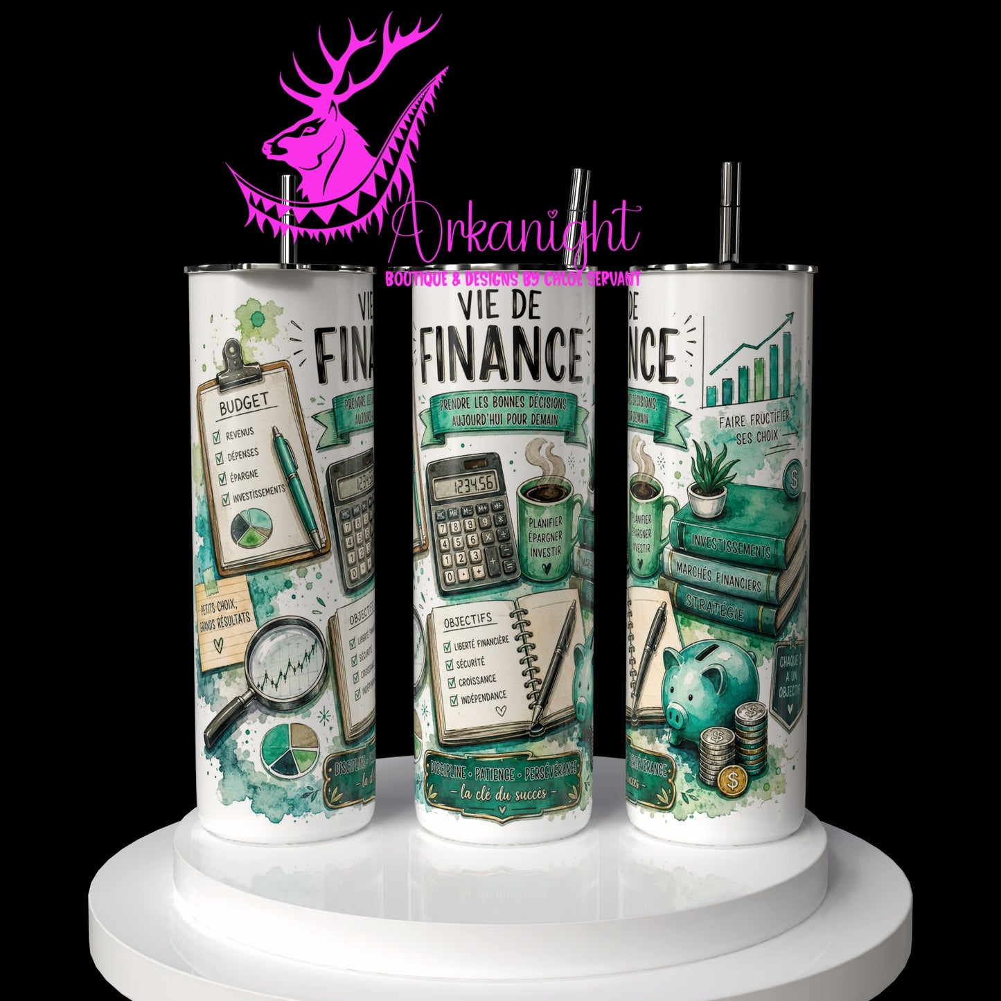 Gourde sur commande - Collection Occupation & Passion - Vie de Finance
