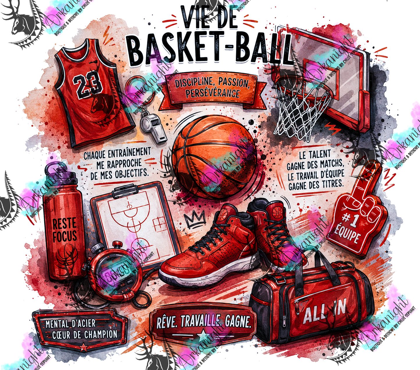 Numérique - Collection Occupation & Passion - Vie de Basket-ball