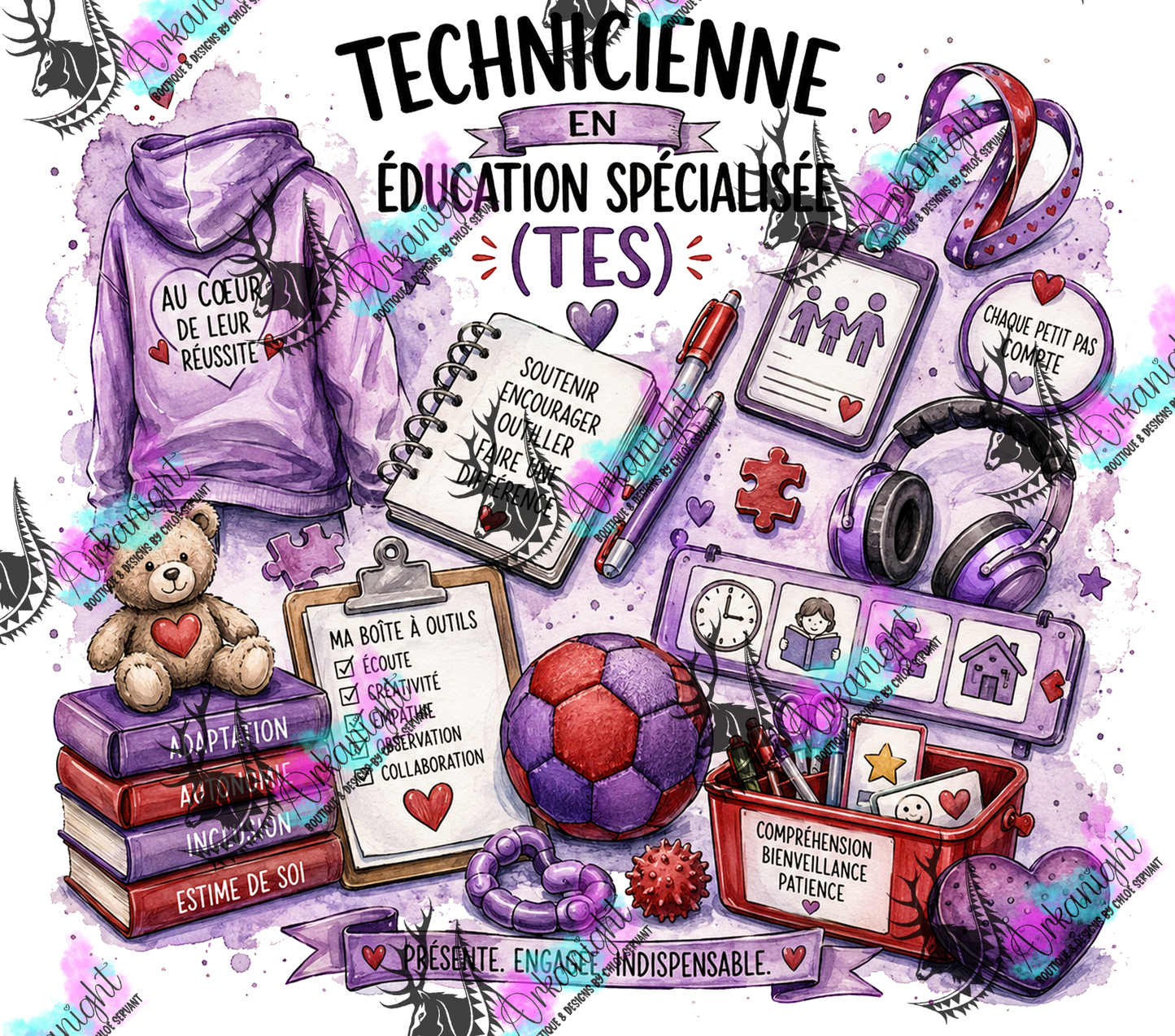 Numérique - Collection Occupation & Passion - T.E.S