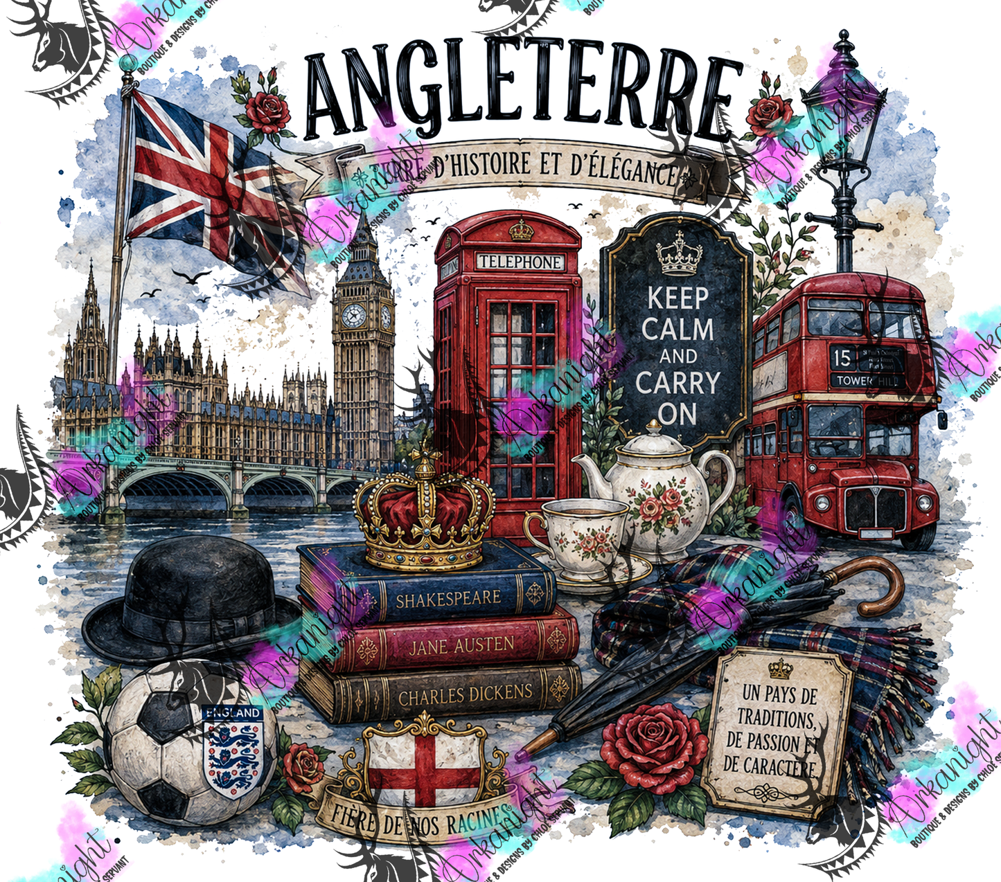Numérique - Collection Destination Voyage - Angleterre
