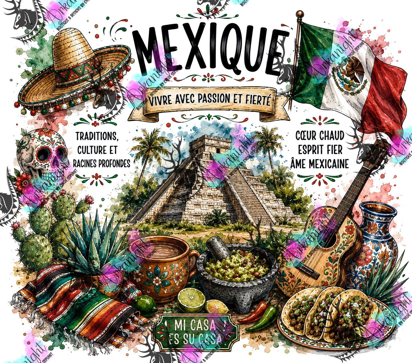 Numérique - Collection Destination Voyage - Mexique