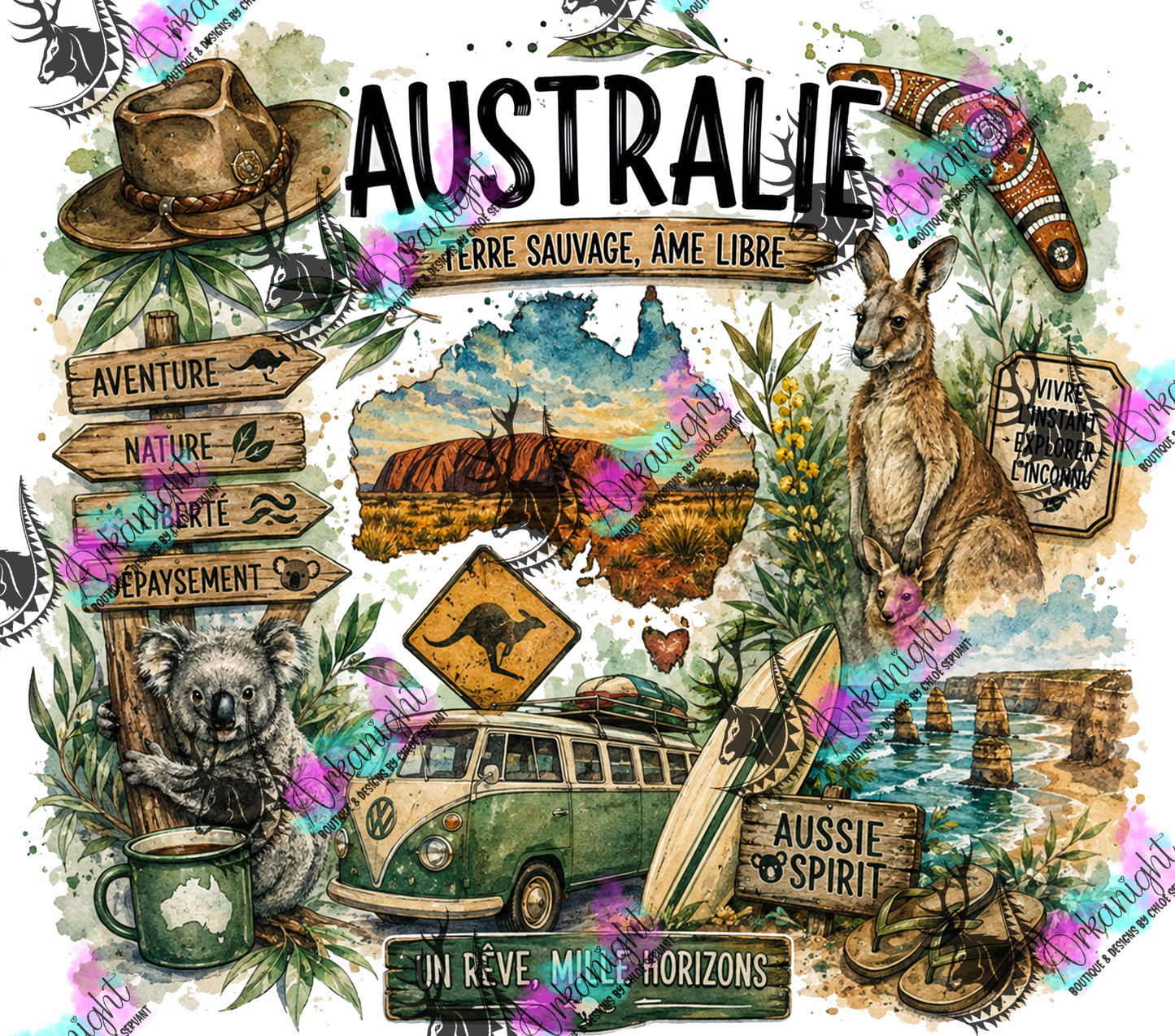 Numérique - Collection Destination Voyage - Australie