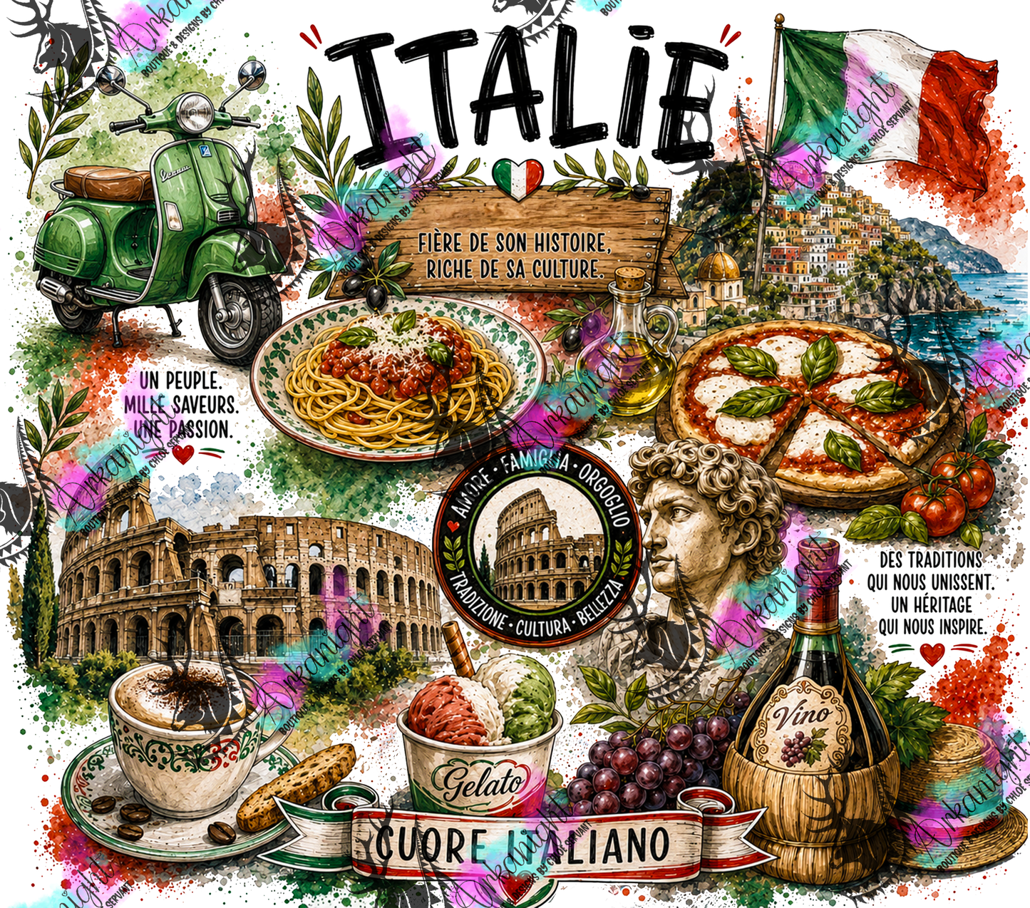 Numérique - Collection Destination Voyage - Italie