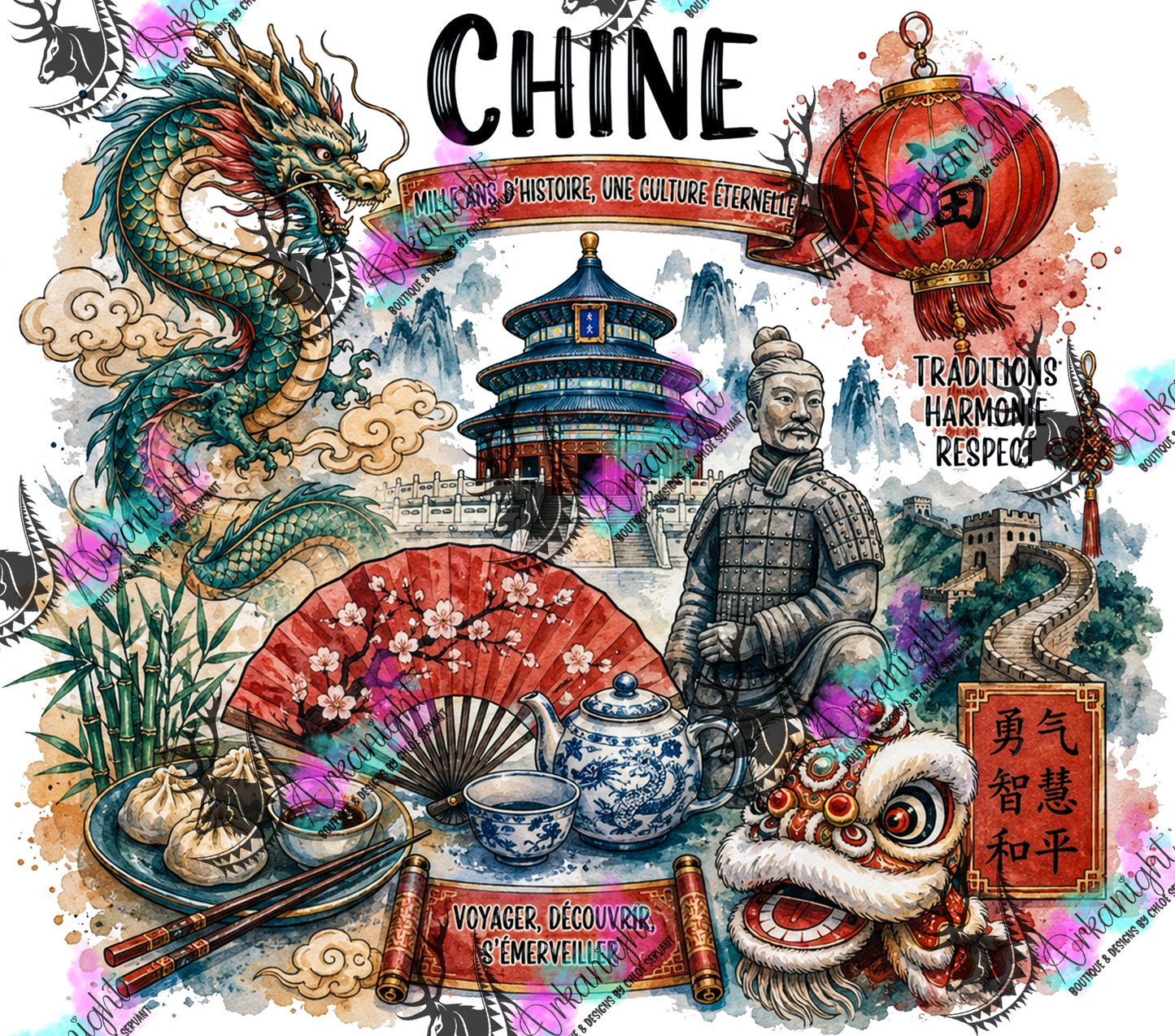 Numérique - Collection Destination Voyage - Chine