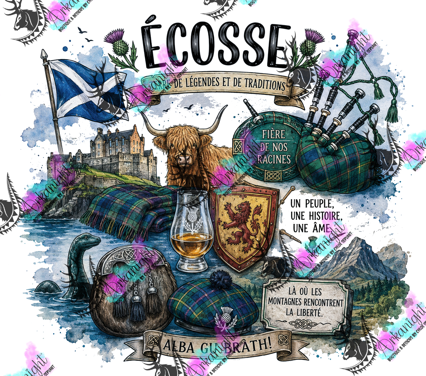 Numérique - Collection Destination Voyage - Écosse