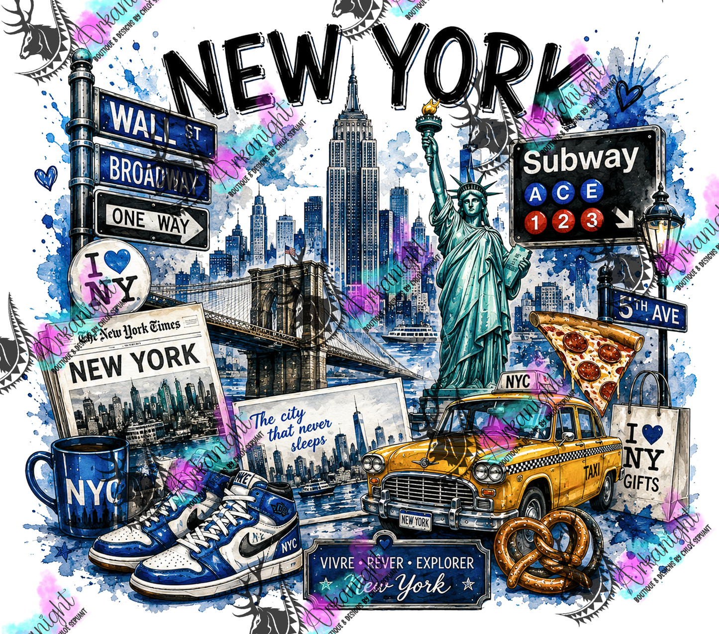 Numérique - Collection Destination Voyage - New York