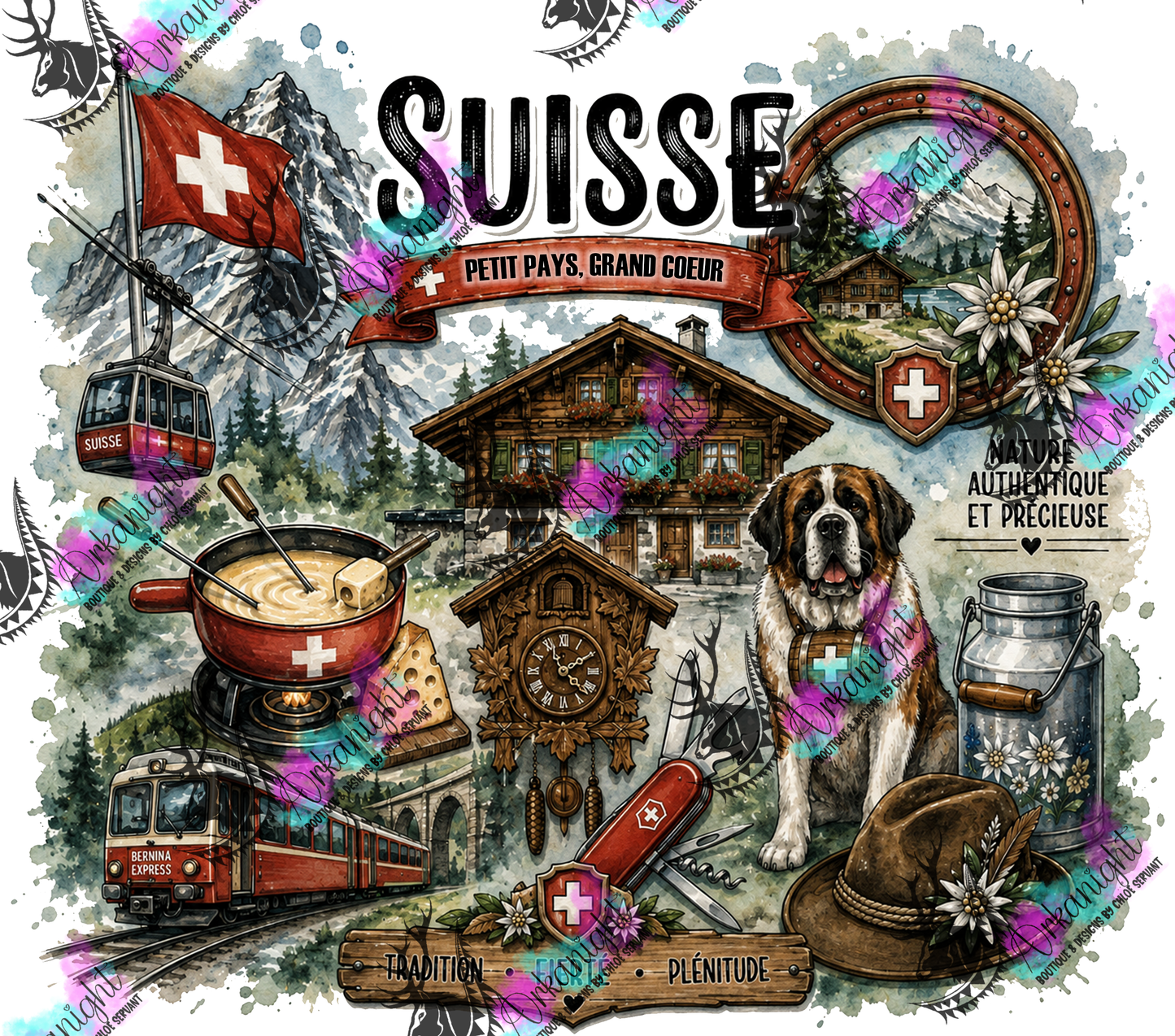 Numérique - Collection Destination Voyage - Suisse
