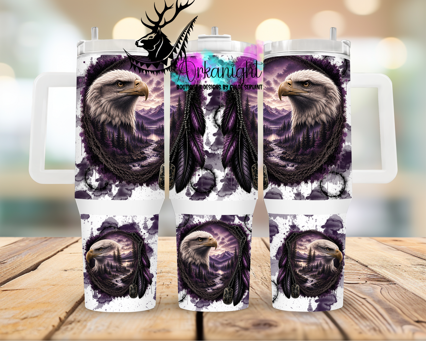 Gourde 40 oz sur commande ♡ Collection Boho 2026 - Double Exposition - Aigle