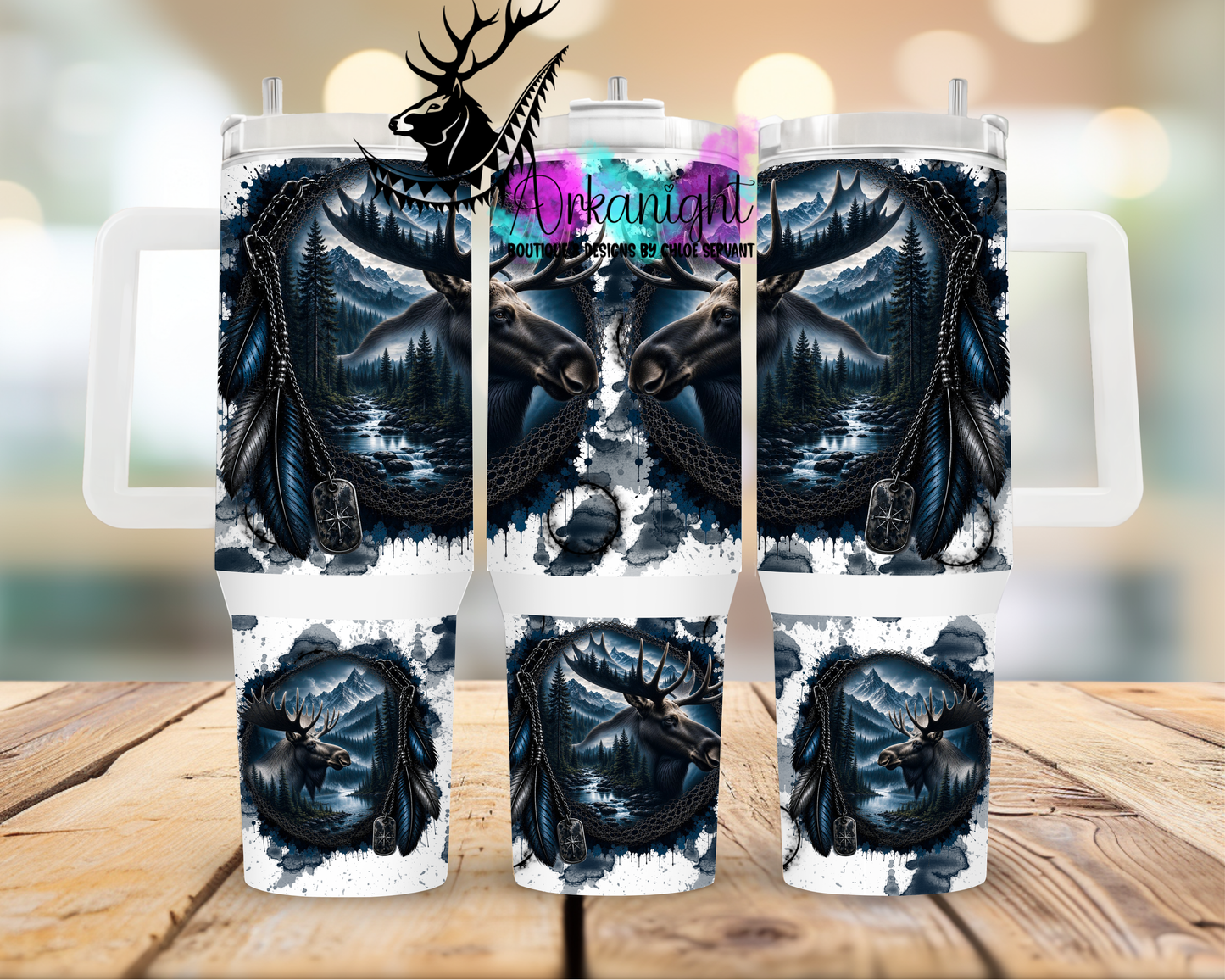 Numérique 40 oz ♡ Collection Halloween Double Exposition ♡ Orignal