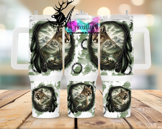 Gourde 40 oz sur commande ♡ Collection Boho 2026 - Double Exposition - Puma