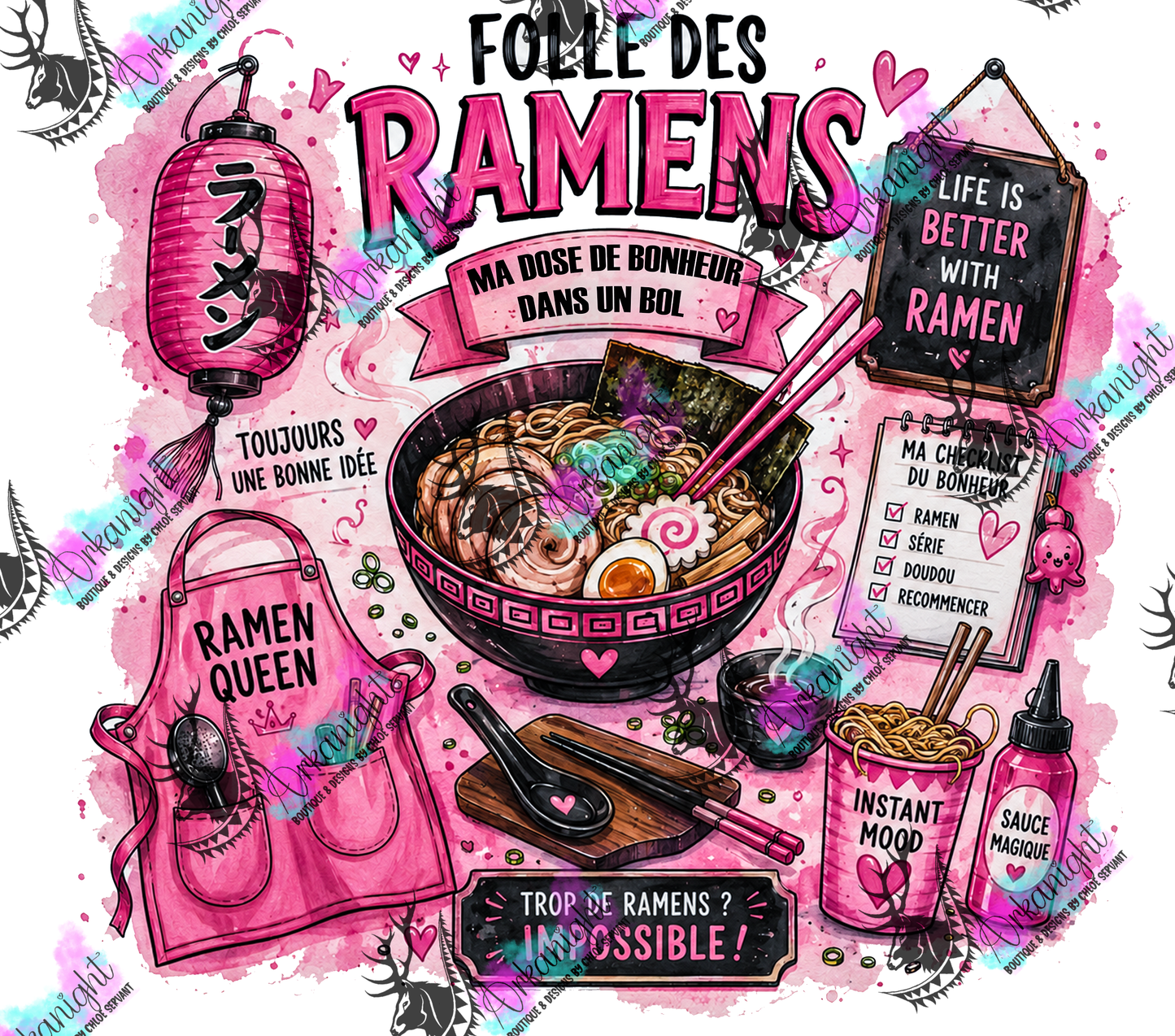 Numérique - Collection Occupation & Passion - Ramens