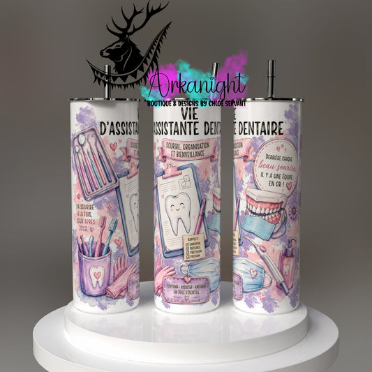 Gourde sur commande - Collection Occupation & Passion - Assistante dentaire