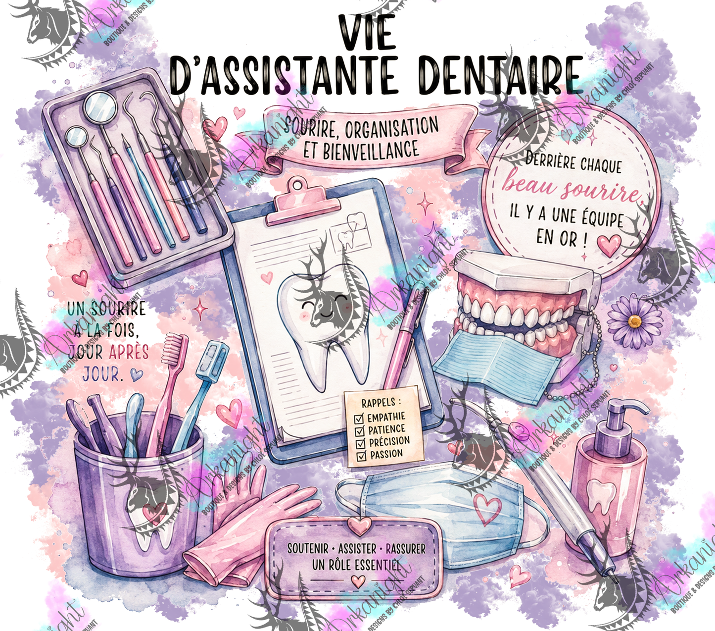Numérique - Collection Occupation & Passion - Vie d'assistante dentaire