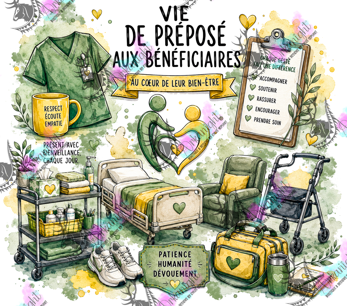 Numérique - Collection Occupation & Passion - Préposé aux bénéficiaires