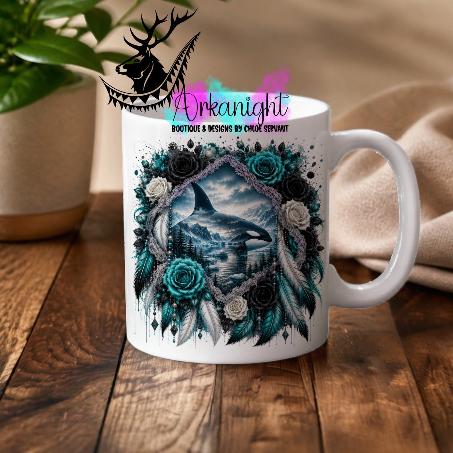 Tasse en céramique sur commande - Collection Boho 2026 ♡ Double Exposition ♡ Orques