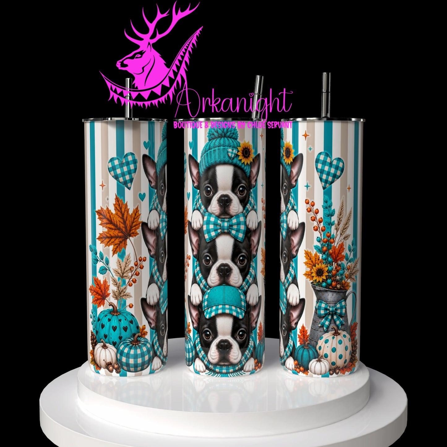 Numérique - Collection Automne 2026 - Trio Boston Terrier