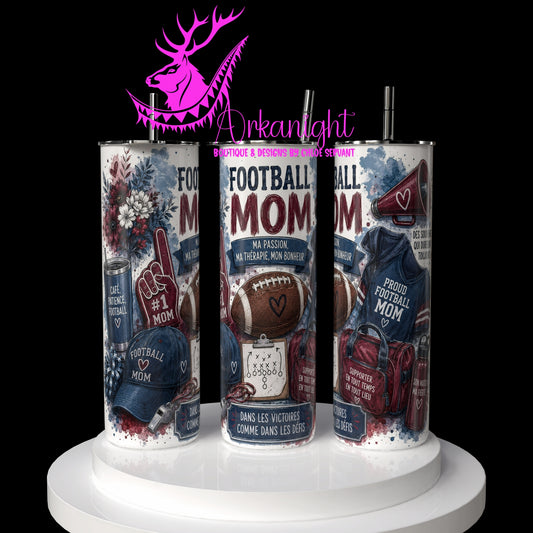 Gourde sur commande - Collection Occupation & Passion - Football Mom